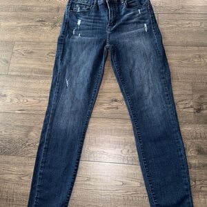 Eunina Dark Blue Skinny Jeans